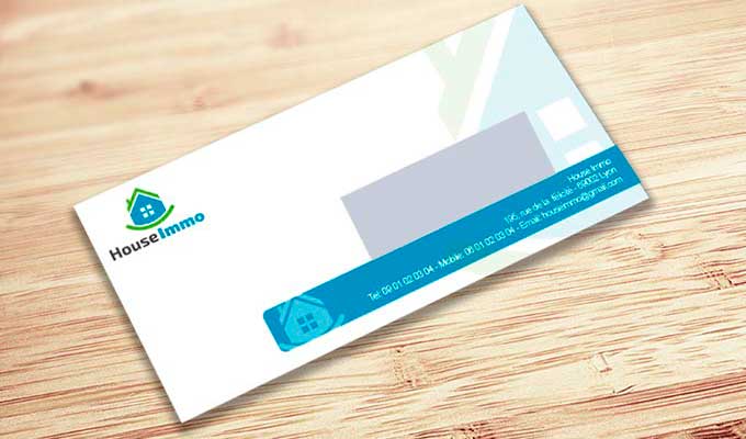 Enveloppe : Imprimer enveloppe personnalisée tous formats pas cher